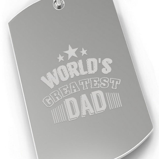 World's Greatest Dad Nickel Key Chain Unique Gifts