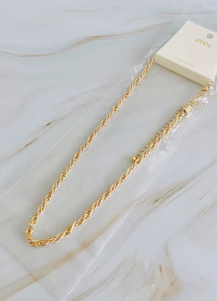 Fourfect, Layered Clip Chain Necklace