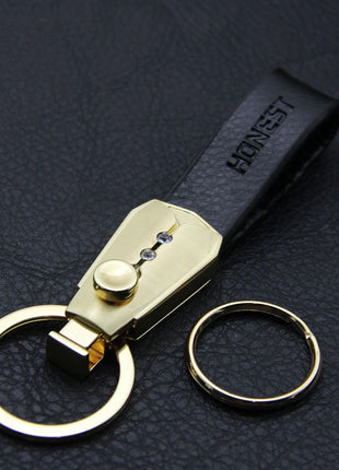 Leather Loop Keychain