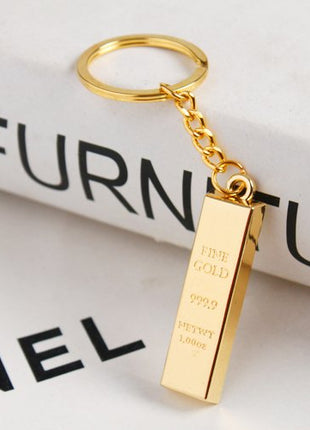 Gold Bullion Keychain