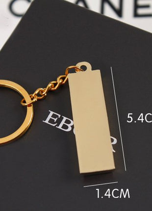 Gold Bullion Keychain