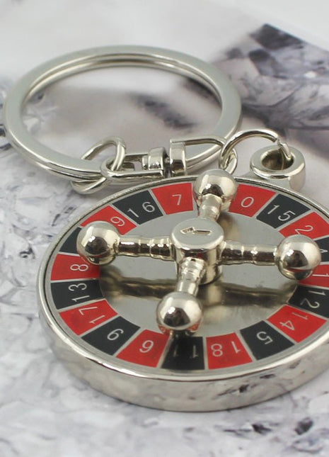 Mini Russian Roulette Keychain