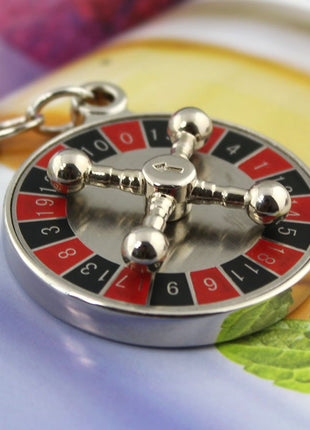 Mini Russian Roulette Keychain