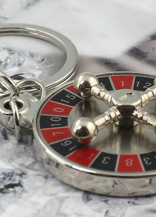 Mini Russian Roulette Keychain