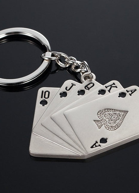 Poker Keychain