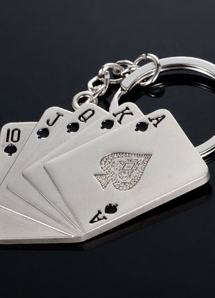 Poker Keychain
