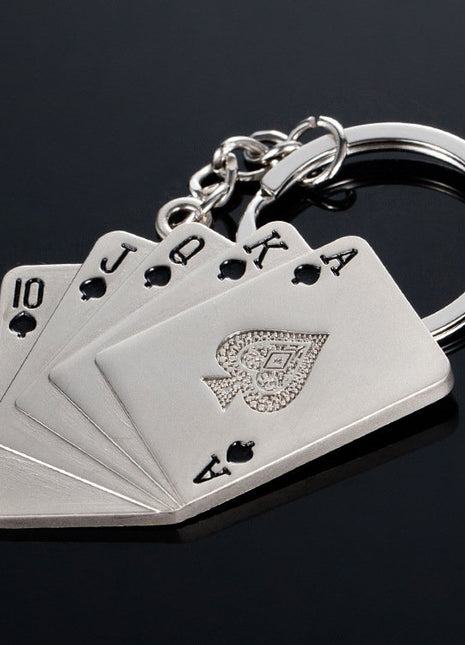 Poker Keychain