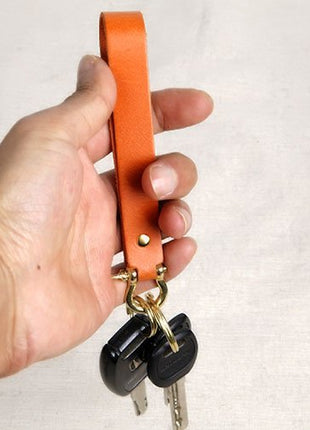 Handcrafted Ultra-Strong Leather Keychain