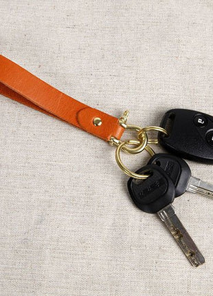 Handcrafted Ultra-Strong Leather Keychain