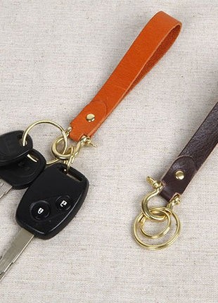Handcrafted Ultra-Strong Leather Keychain
