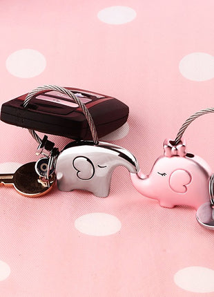 Elephant Lovers Keychain