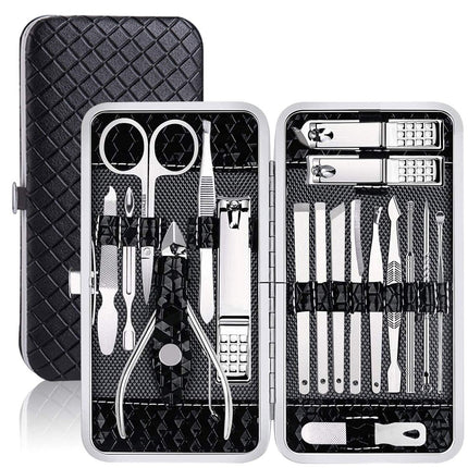 18-Pc Stainless Manicure Kit
