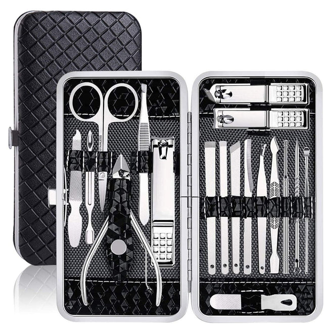 18-Pc Stainless Manicure Kit