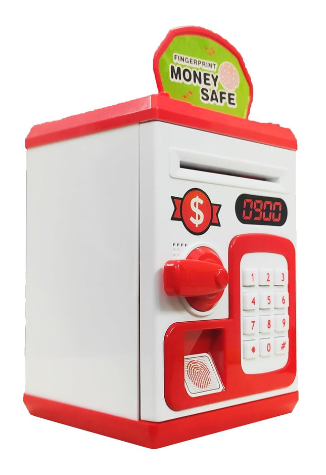 Money Safe Piggy Bank Toy for Kids and Adults with 3 Step Unlock