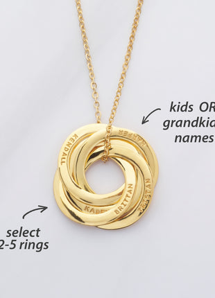 Children Name Necklace, Personalized Grandma Gift, Family Necklace