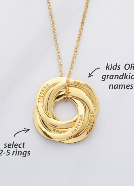 Children Name Necklace, Personalized Grandma Gift, Family Necklace