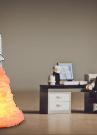 Innovative 3D Printed Rocket Night Lamp