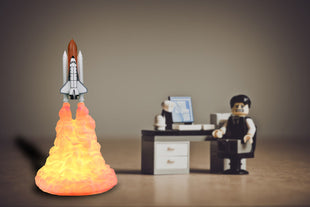 Innovative 3D Printed Rocket Night Lamp