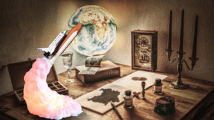 Innovative 3D Printed Rocket Night Lamp