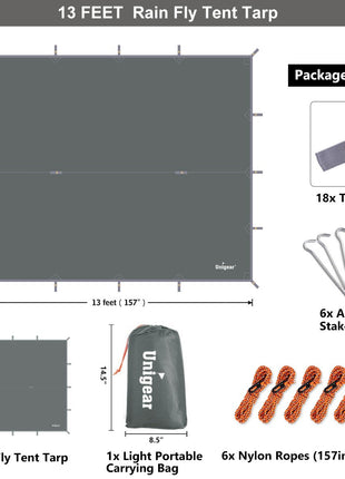 Rainproof Camping Tarp Shelter