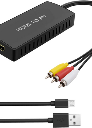 HDMI to AV Converter HDMI to Video Audio Adapter