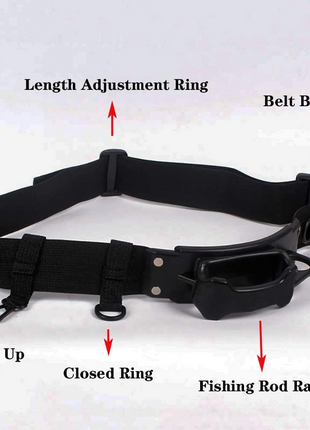 Adjustable Belt Fishing Waist Belt