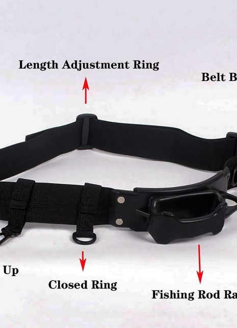 Adjustable Belt Fishing Waist Belt