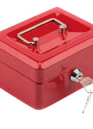 Mini Petty Cash Money Box Stainless Steel safe Box