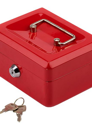 Mini Petty Cash Money Box Stainless Steel safe Box