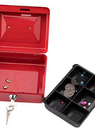 Mini Petty Cash Money Box Stainless Steel safe Box
