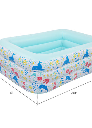 Indoor & Outdoor Inflatable Swim Pool for Kids