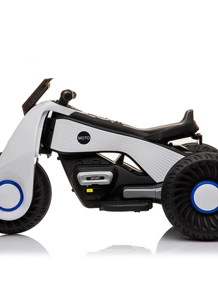 Children's Electric Motorcycle 3 Wheels Double Drive With Music