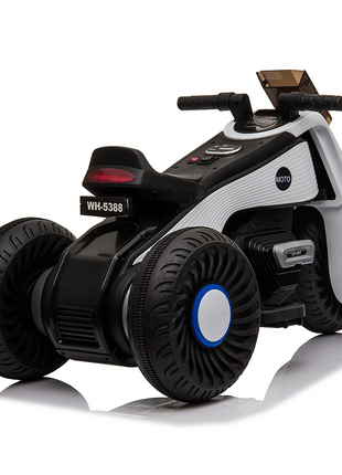 Children's Electric Motorcycle 3 Wheels Double Drive With Music