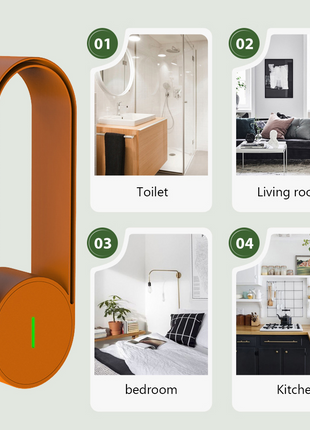 USB Negative Ion Air Purifier Toilet Anion Purification