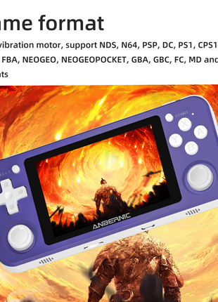 Handheld Gaming Console 3.5 inch Screen Retro Game Player