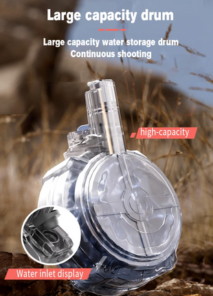 Electric Shooting Flashing Lights Battle Automatic Water Gun Toys