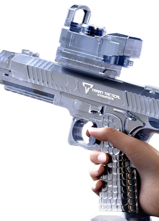 Electric Shooting Flashing Lights Battle Automatic Water Gun Toys