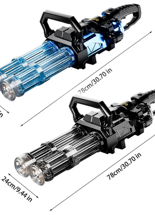 Electric Double Barrel Gatling Automatic Water Gun Toy