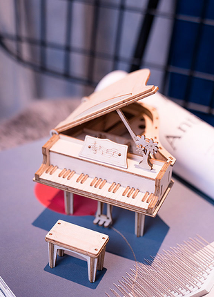 Piano Toys 3D Wooden Puzzle for Children