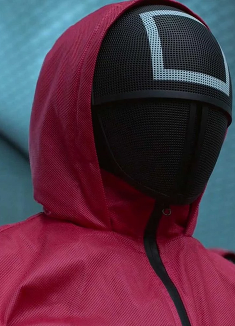 Cosplay Halloween Costume Squid Game Cosplay Mask with LED