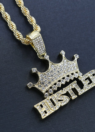 HUSTLER HAND CHAIN AND CHARM - D912932