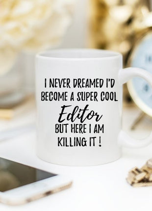 Editor Mug, Editor Gift, Gift For Editor, Editing