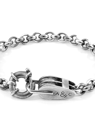 Tyne Mooring Silver Chain Bracelet