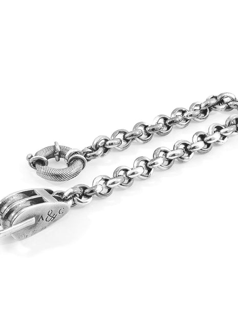 Tyne Mooring Silver Chain Bracelet