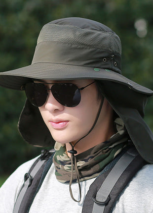 Windproof Sunscreen Summer Cycling Fishing Hat