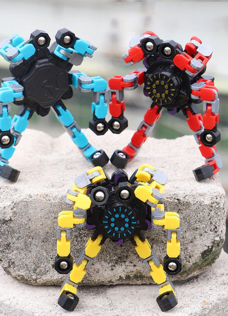 Deformed Fidget Spinner Chain Toys For Children
