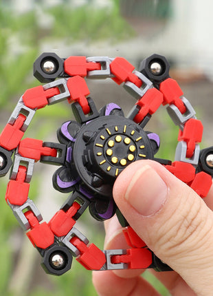 Deformed Fidget Spinner Chain Toys For Children