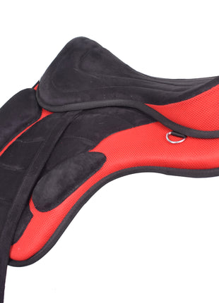 Treeless Freemax Synthetic Horse Saddle With Matching Girth