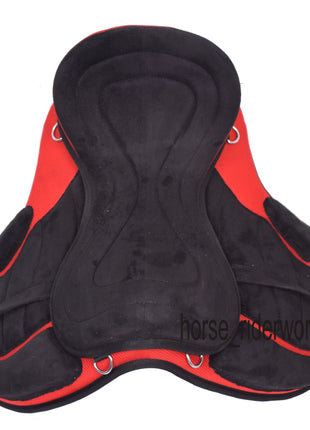 Treeless Freemax Synthetic Horse Saddle With Matching Girth