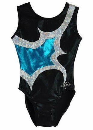 O3GL066 Obersee Girls Gymnastics Leotard One-Piece Athletic Activewear